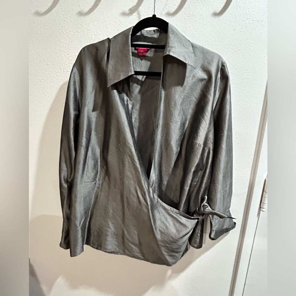 Sunny Leigh Wrap Blouse size 20W